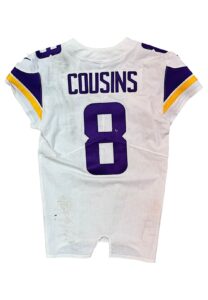 11/13/2022 Kirk Cousins Minnesota Vikings Game-Used Jersey