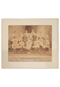 1895 Cleveland Spiders World Champions Imperial Cabinet Photograph with Cy Young