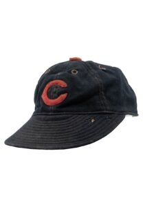 1930s Denny Galehouse Cleveland Indians Game-Used Cap