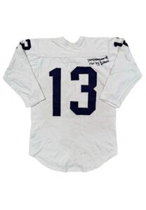 1960 Don Maynard NY Titans Game-Used & Autographed Jersey