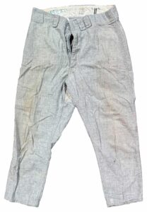 1967 Joe Pepitone NY Yankees Game-Used Flannel Pants