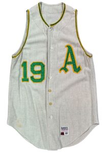 1969 Bert Campaneris Oakland A’s Flannel Vest