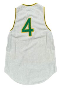 1969 Phil Roof Oakland A’s Game-Used Flannel Vest