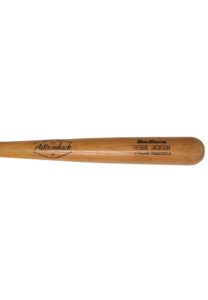 1971 Reggie Jackson Oakland Athletics Game-Used & Autographed Bat