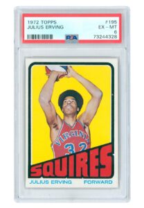 1972 Julius Erving TOPPS #195