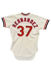 1975 Keith Hernandez St. Louis Cardinals Game-Used & Autographed Rookie Jersey