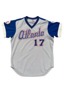 1976 Andy Messersmith Atlanta Braves Game-Used Jersey