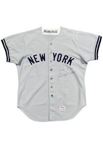 1978-79 Jim “Catfish” Hunter NY Yankees Game-Used & Autographed Jersey