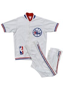 1980s Philadelphia 76ers Player-Worn Warm Up Suit