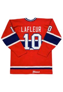 1982-83 Guy LaFleur Montreal Canadiens Game-Used Jersey