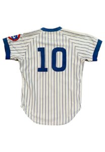 1982 Leon Durham Chicago Cubs Game-Used Jersey