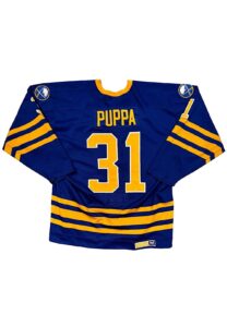 1985-86 Daren Puppa Buffalo Sabres Rookie Game-Worn Jersey * WITHDRAWN *