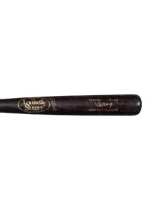 1987-88 Cal Ripken Jr. Baltimore Orioles Game-Used & Autographed Bat