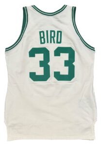 1987-88 Larry Bird Boston Celtics Game-Used Jersey