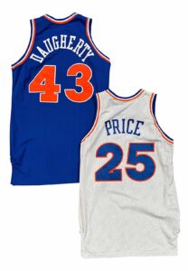 1987-88 Mark Price & 1988-89 Brad Daugherty Cleveland Cavaliers Game-Used Jerseys