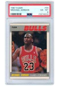 1987 Michael Jordan Fleer #59