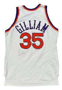 1988-89 Armen Gilliam Phoenix Suns Game-Used & Autographed Jersey