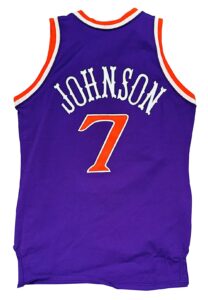 1988-89 Kevin Johnson Phoenix Suns Game-Used Jersey