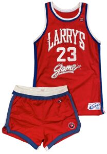 1988 Michael Jordan “Larry’s Game” All-Star Charity Game-Used Uniform