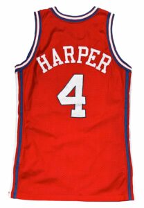 1991-92 Ron Harper LA Clippers Game-Used Jersey