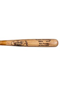 1991 Eddie Murray LA Dodgers Game-Used & Autographed Bat