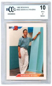 1992 Bowman Mariano Rivera #302 Rookie Card