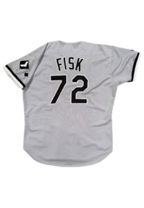 1992 Carlton Fisk Chicago White Sox Game-Used Jersey