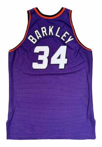 1993-94 Charles Barkley Phoenix Suns Game-Used & Autographed Jersey