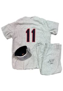 1994 Chuck Knoblauch Minnesota Twins Game-Used TBTC Game-Used & Autographed Uniform