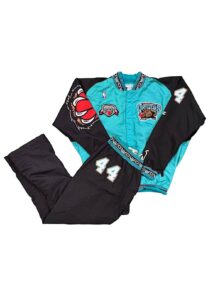 1995-96 Kenny Gattison Vancouver Grizzlies Player-Worn Warmup Suit