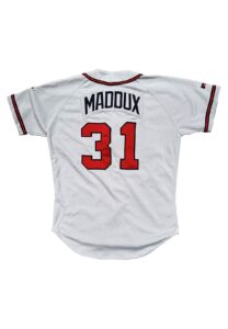 1995 Greg Maddux Atlanta Braves Game-Used Jersey