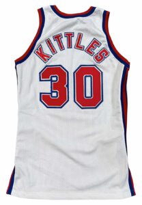 1996-97 Kerry Kittles New Jersey Nets Game-Used Jersey