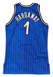 1996-97 Penny Hardaway Game-Used & Autographed Jersey