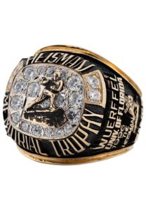 1996 Danny Wuerffel University of Florida Heisman Trophy Ring