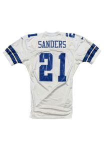 1996 Deion Sanders Dallas Cowboys Game-Used Jersey