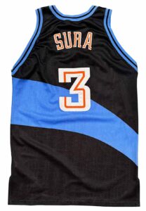 1997-98 Bob Sura Cleveland Cavaliers Game-Used Jersey