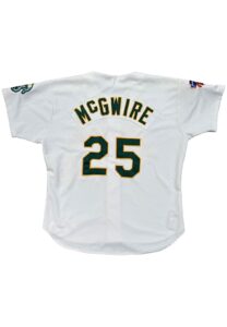 1997 Mark McGwire Oakland A’s Game-Used Jersey