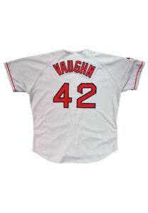 1997 Mo Vaughn Boston Red Sox Game-Used Jersey