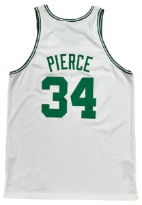 1998-99 Paul Pierce Boston Celtics Game Used & Autographed Rookie Jersey