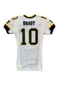 1998-99 Tom Brady Michigan Wolverines Game-Issued Jersey