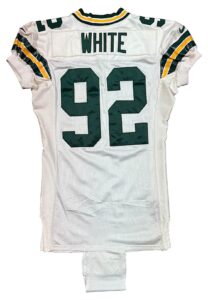 1998 Reggie White Green Bay Packers Game-Used Jersey