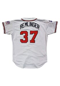 1999 Mike Remlinger Atlanta Braves W.S. Game-Used Jersey