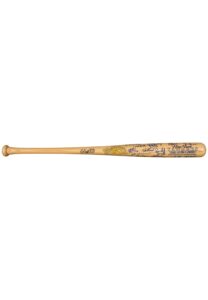 1999 NY Yankees Team Of The Century LE Cooperstown Bat With Jeter