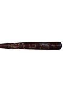 1999 Tom Glavine Atlanta Braves World Series Game-Ready & Autographed Bat