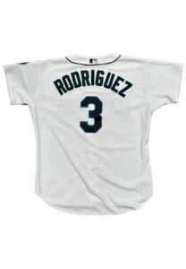 2000 Alex Rodriguez Seattle Mariners Game-Used Jersey