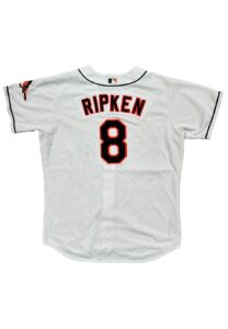 2000 Cal Ripken Jr. Baltimore Orioles Game-Used Jersey