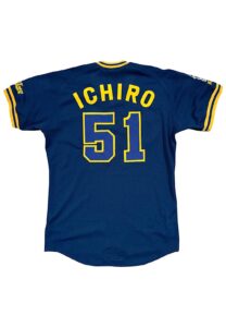 2000 Ichiro Japan Orix Game-Used Jersey