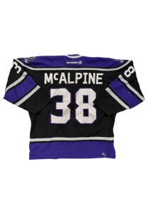 2002-03 Chris McAlpine LA Kings Game-Used Jersey