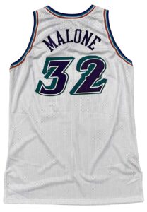 2002-03 Karl Malone Utah Jazz Game-Used Jersey