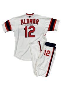 2003 Roberto Alomar Chicago White Sox Game-Used & Autographed TBTC Uniform